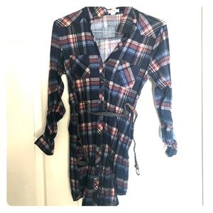 Women’s plaid dress